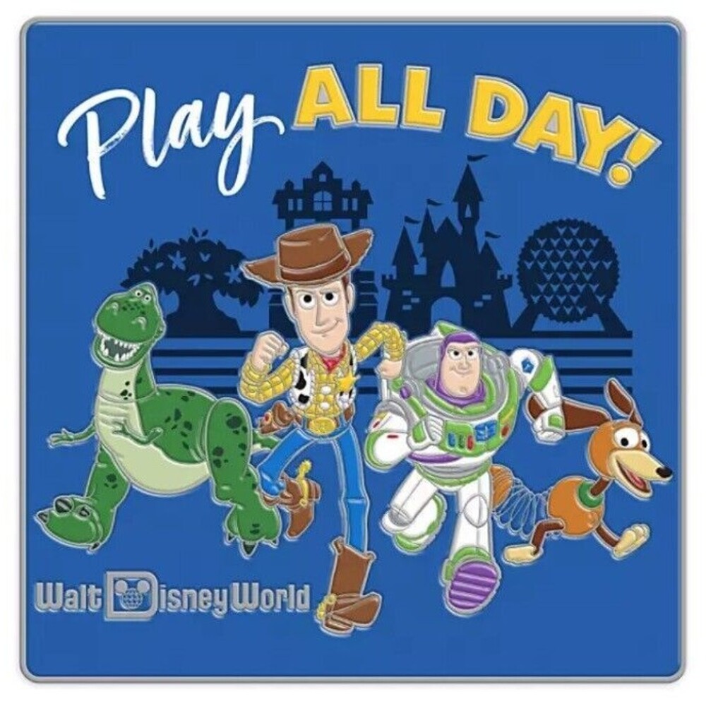 Disney Parks Toy Story Buzz Woody Slinky Rex Epcot Magic Kingdom AK HS  Pin